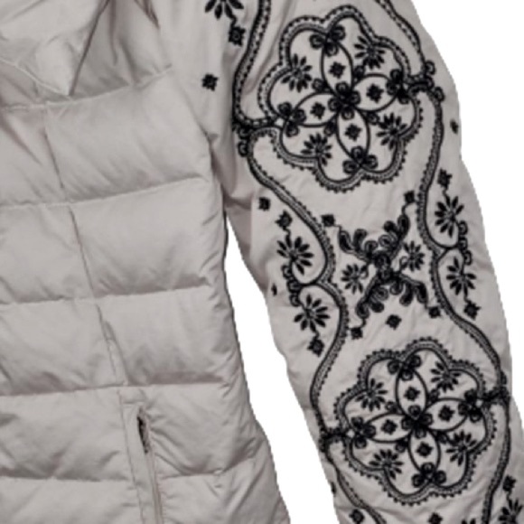 Odd Molly Quilted Down Long Puffer Jacket Size 4 - Picture 5 of 9